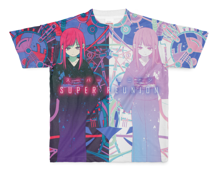 フルグラフィックTシャツ - M - 両面印刷