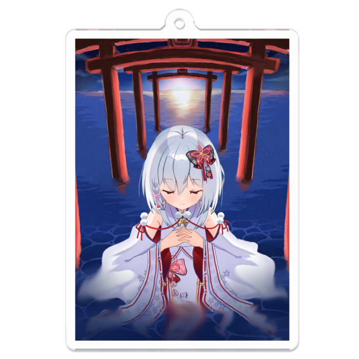 アクリルキーホルダー - 70 x 70 (mm)