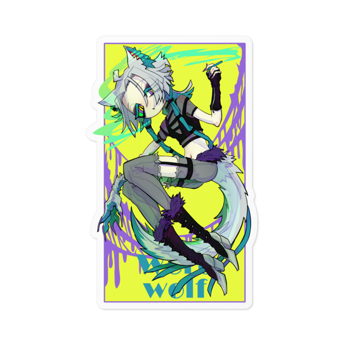 ステッカー - 100 x 100 (mm)