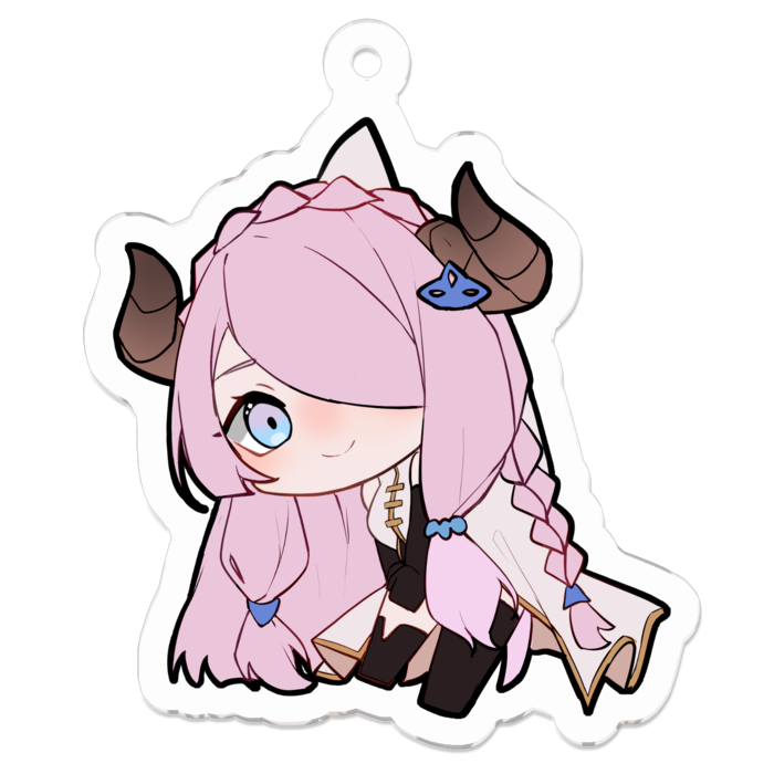 アクリルキーホルダー - 50 x 50 (mm)