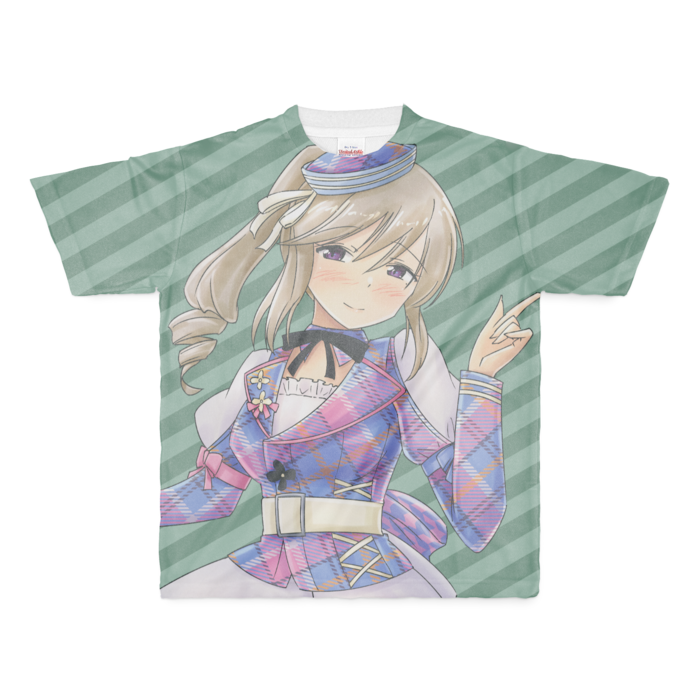 フルグラフィックTシャツ - M - 正面印刷のみ