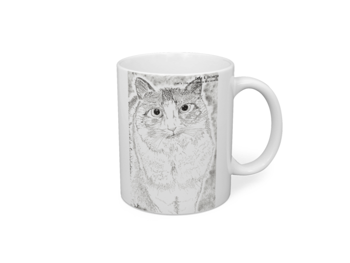 マグカップ - 直径 8 cm / 高さ 9.5 cm