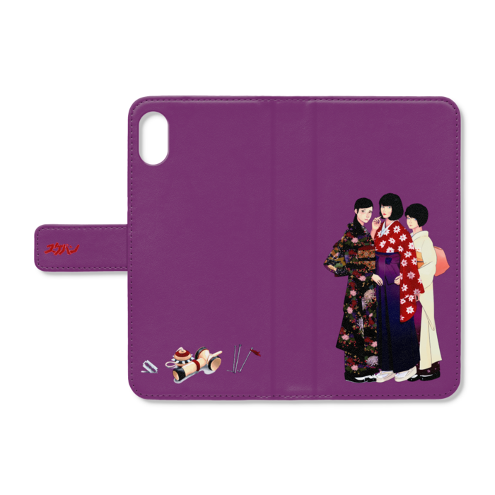 手帳型iPhoneケース - iPhone XSMax - ストラップ穴 なし