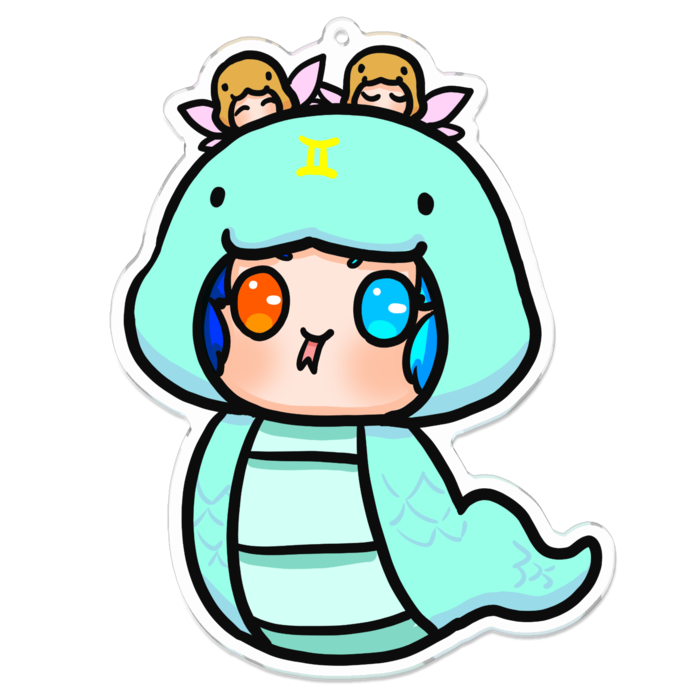 アクリルキーホルダー - 100 x 100 (mm)