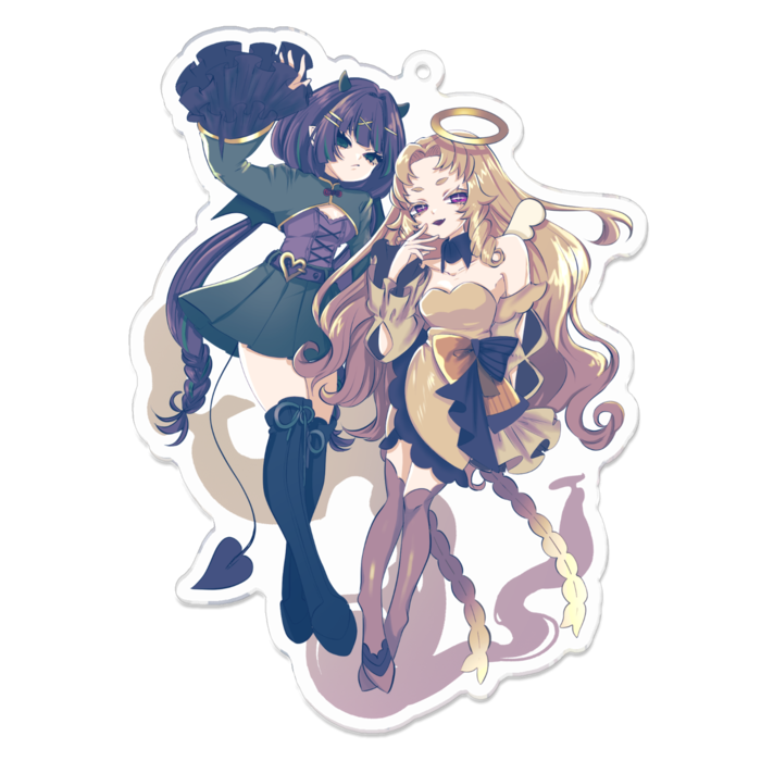 アクリルキーホルダー - 100 x 100 (mm)