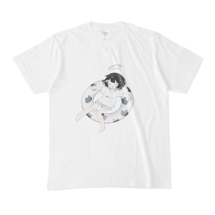 ぷかぷかTシャツ - M - 白