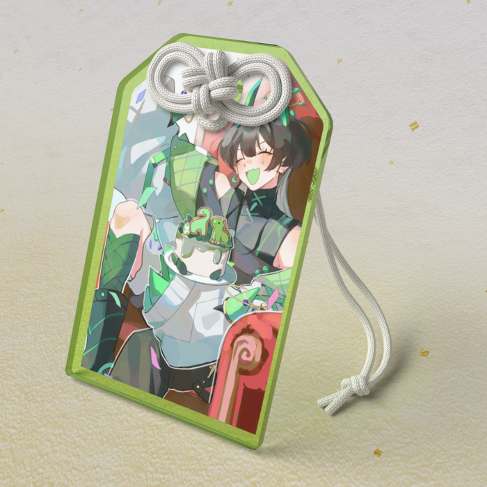 アクリルお守り - 50 × 80mm