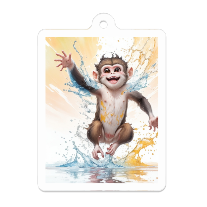 アクリルキーホルダー - 50 x 50 (mm)