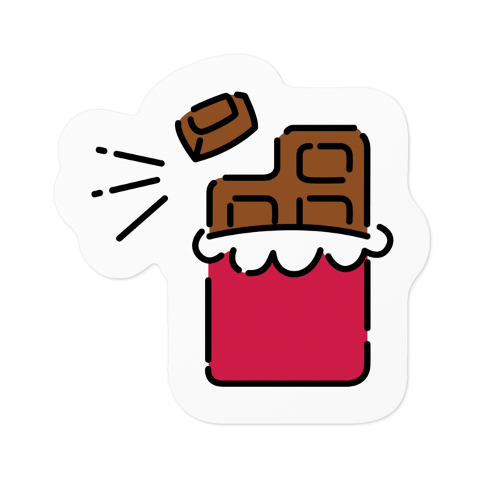 ステッカー - 100 x 100 (mm)