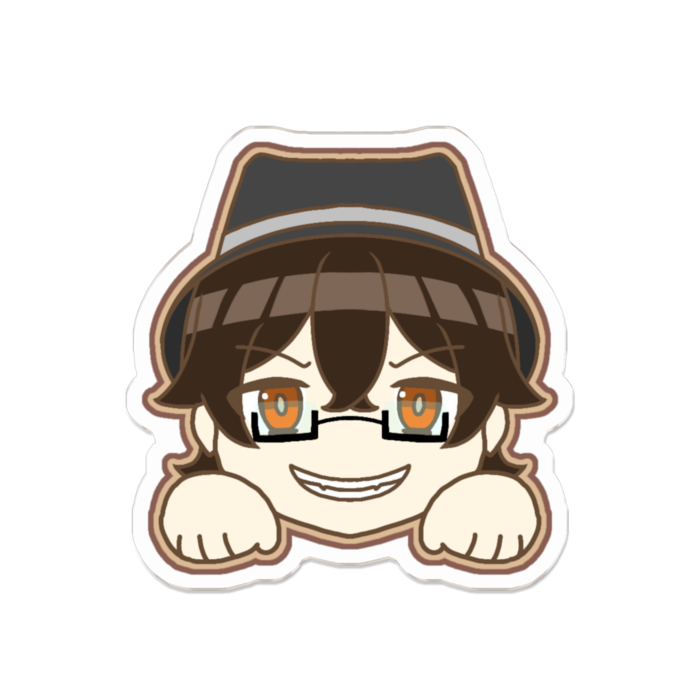 アクリルバッジ - 70 x 70 (mm)