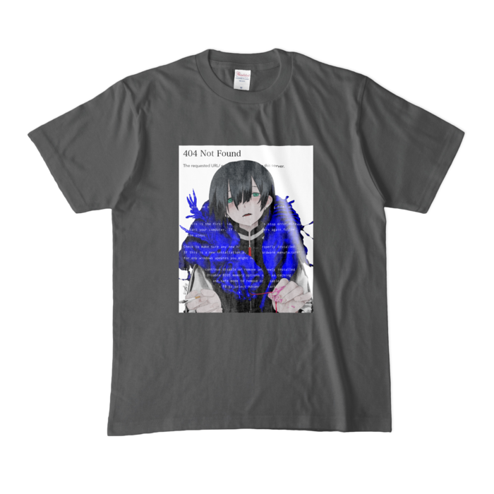 カラーTシャツ(濃色) - M - チャコール