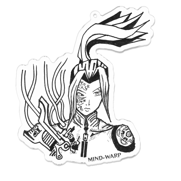 アクリルキーホルダー（コーティング） - 100 x 100 (mm)