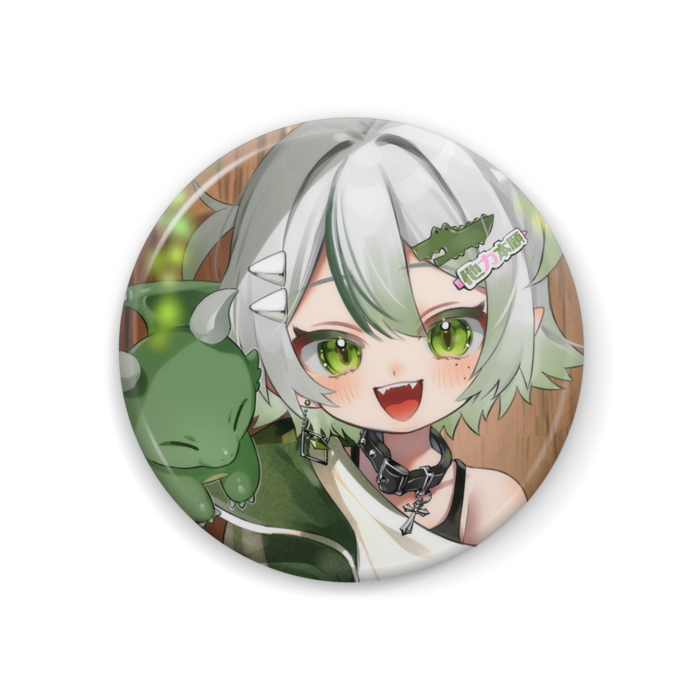 笑顔にぱー缶バッジ - 44mm