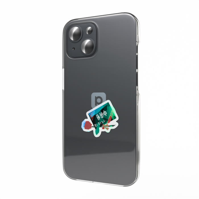 ホログラムスマホステッカー - 小