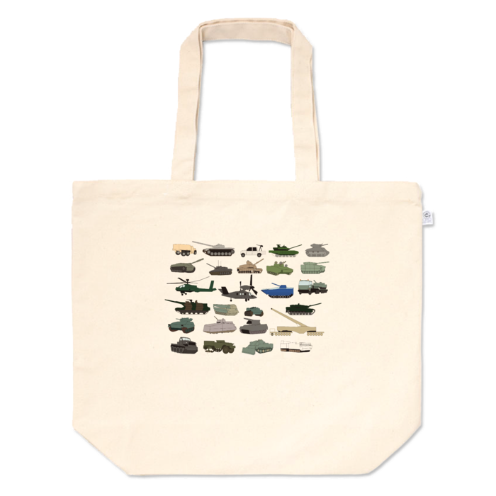 トートバッグ - L - プリント面積中(1)