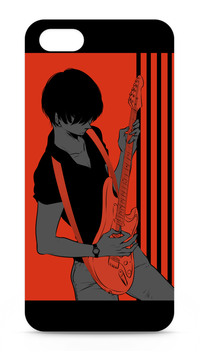 iPhoneケース - iPhone5 - 側面あり - 白