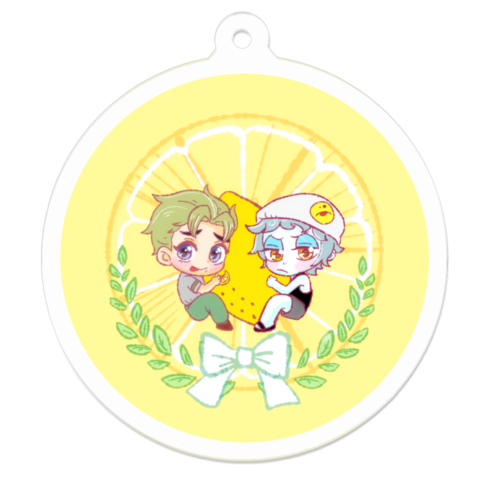 アクリルキーホルダー - 50 x 50 (mm)