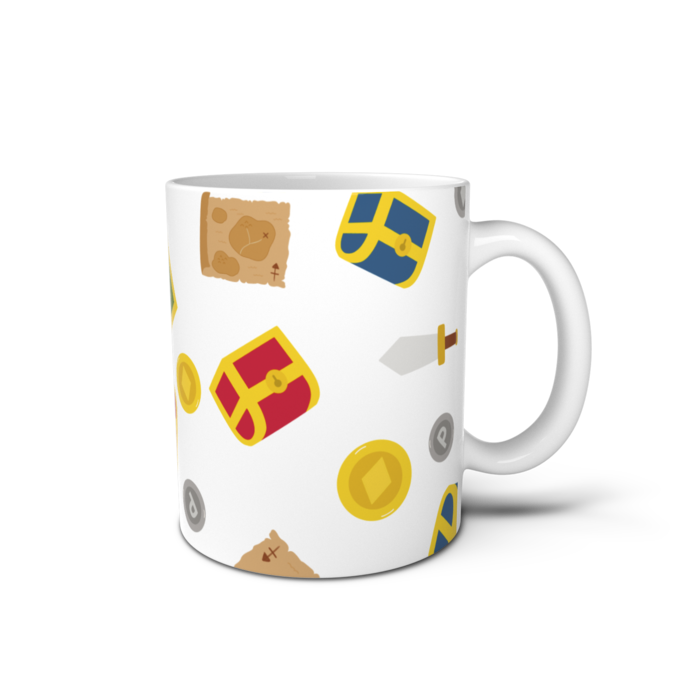 マグカップ - 直径 8 cm / 高さ 9.5 cm