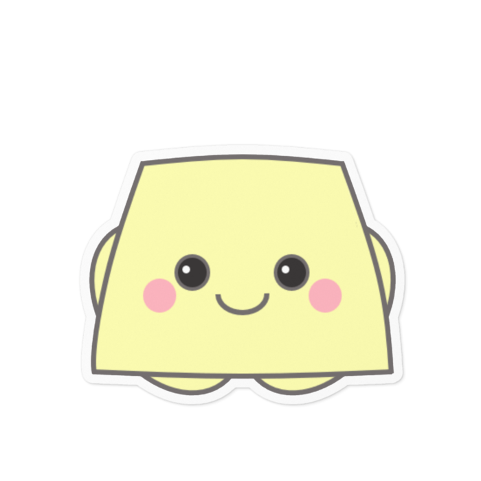 ステッカー - 100 x 100 (mm)