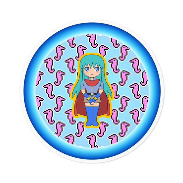 ステッカー - 100 x 100 (mm)