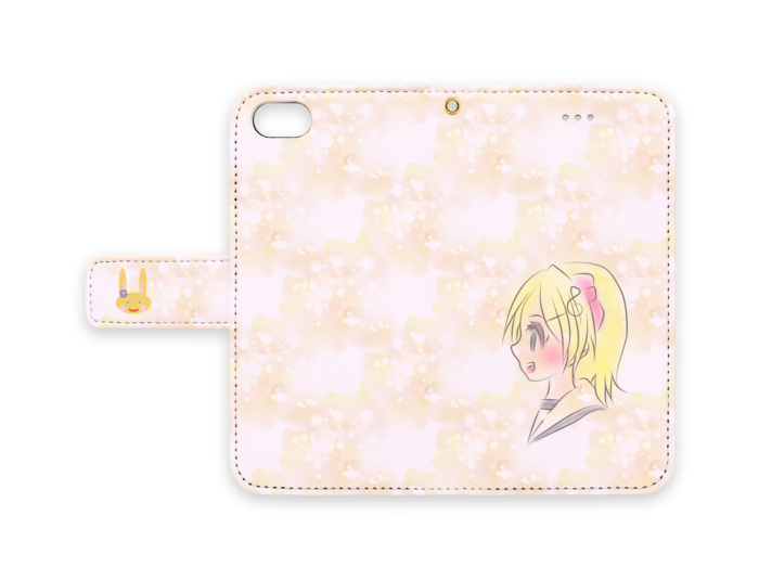 手帳型iPhoneケース - iPhone 7 - ストラップ穴 あり