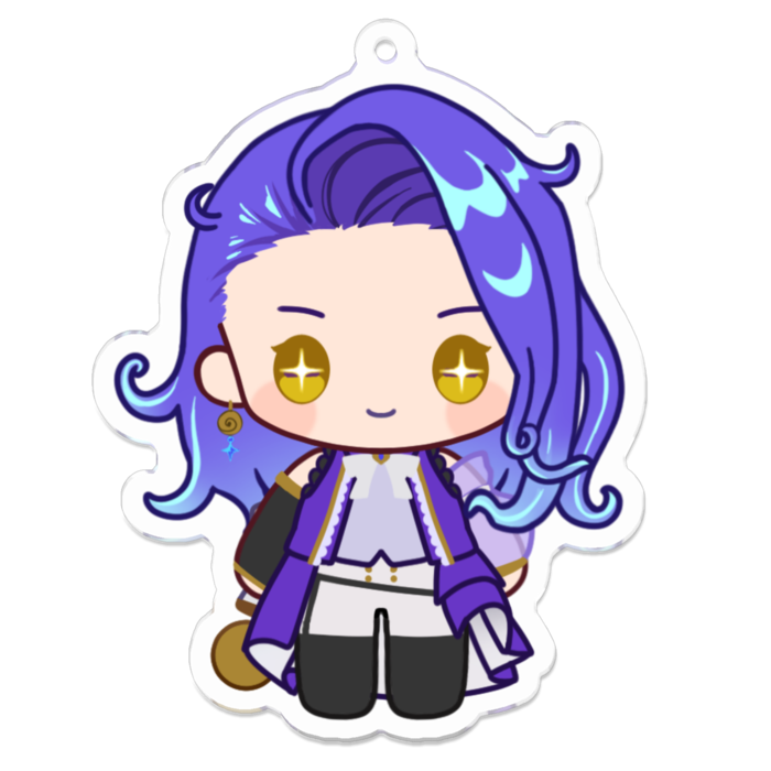 アクリルキーホルダー - 70 x 70 (mm)