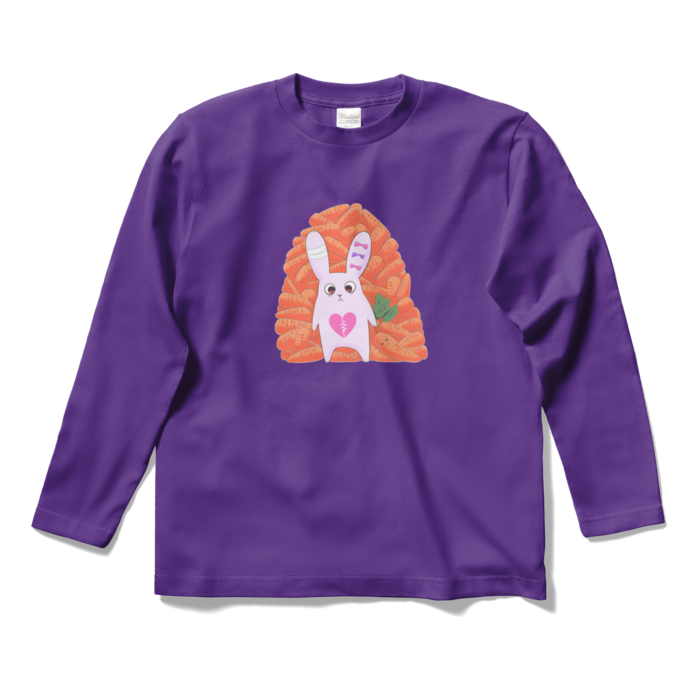 ロングスリーブTシャツ - S - パープル