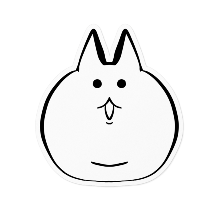 ステッカー - 100 x 100 (mm)