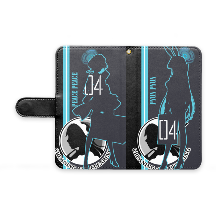 手帳型Androidケース - M - ストラップ穴 あり