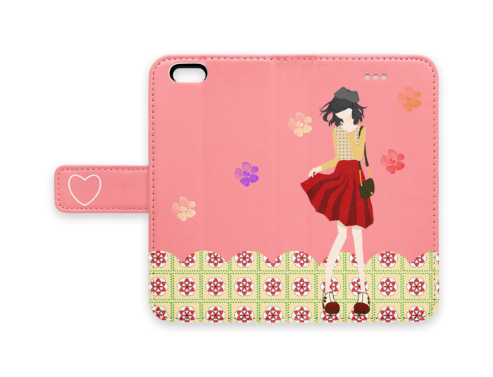 手帳型iPhoneケース - iPhone 6 / 6s - ストラップ穴 なし