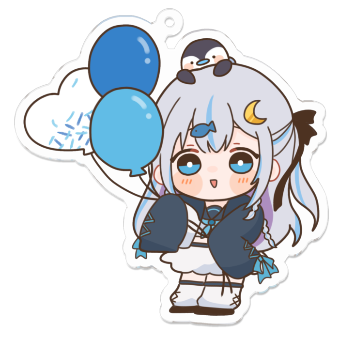 アクリルキーホルダー - 70 x 70 (mm)