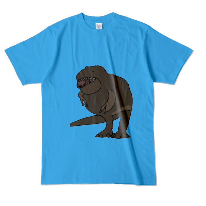 カラーTシャツ - L - ターコイズ (濃色)