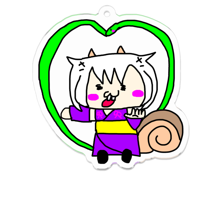 アクリルキーホルダー - 70 x 70 (mm)