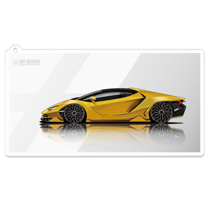 アクリルキーホルダー - 100 x 100 (mm)