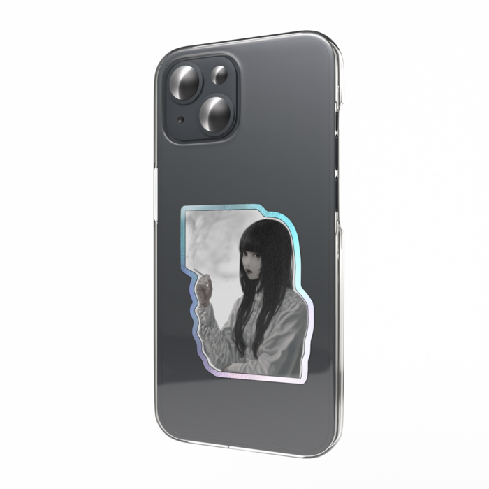 オーロラスマホステッカー - 縦