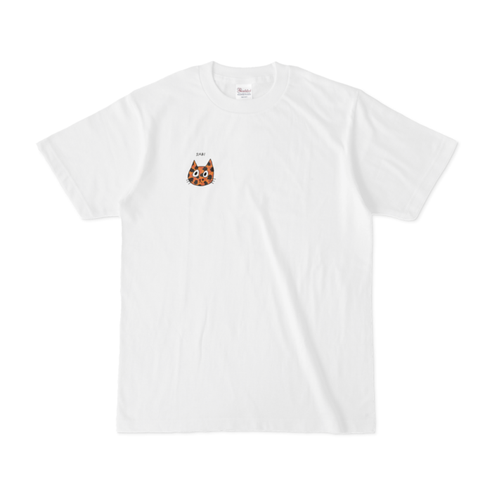 サビ猫Tシャツ - S - 白