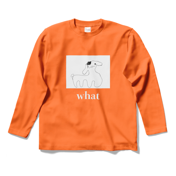 ロングスリーブTシャツ - S - オレンジ