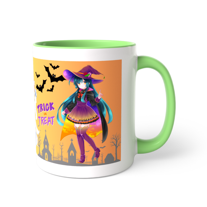 ツートンカラーマグカップ - 直径 8.2cm / 高さ 9.5cm