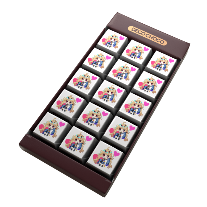 DECOチョコ - 全て同様のデザイン