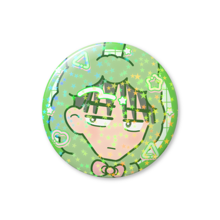 ホログラム缶バッジ - 56mm