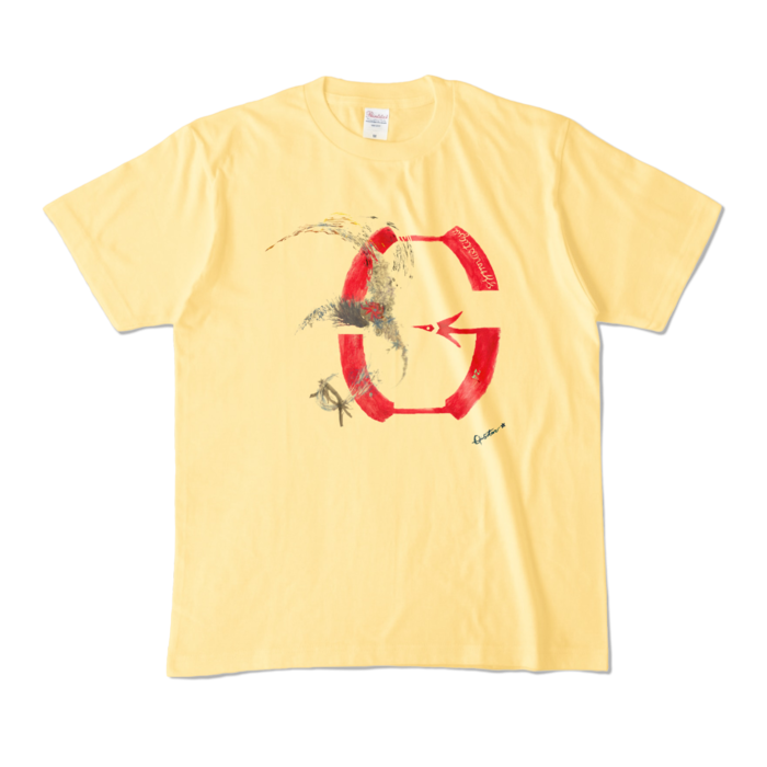 カラーTシャツ - M - ライトイエロー (淡色)