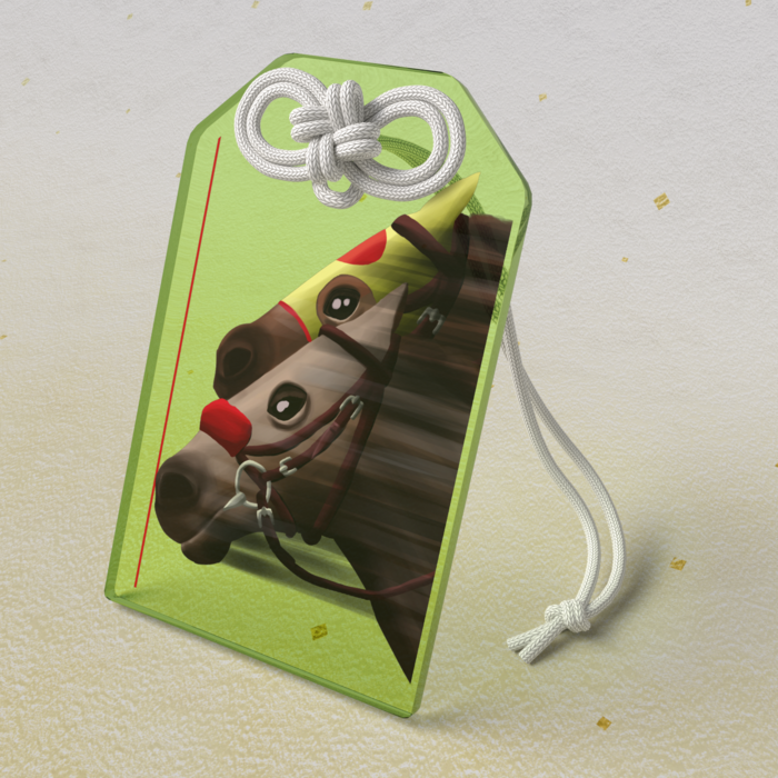 アクリルお守り - 50 × 80mm