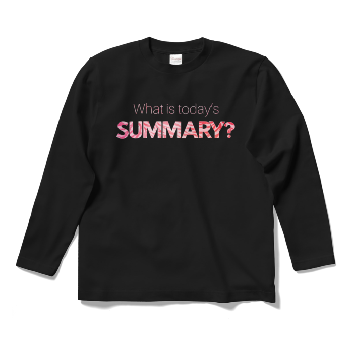 ロングスリーブTシャツ - S - ブラック