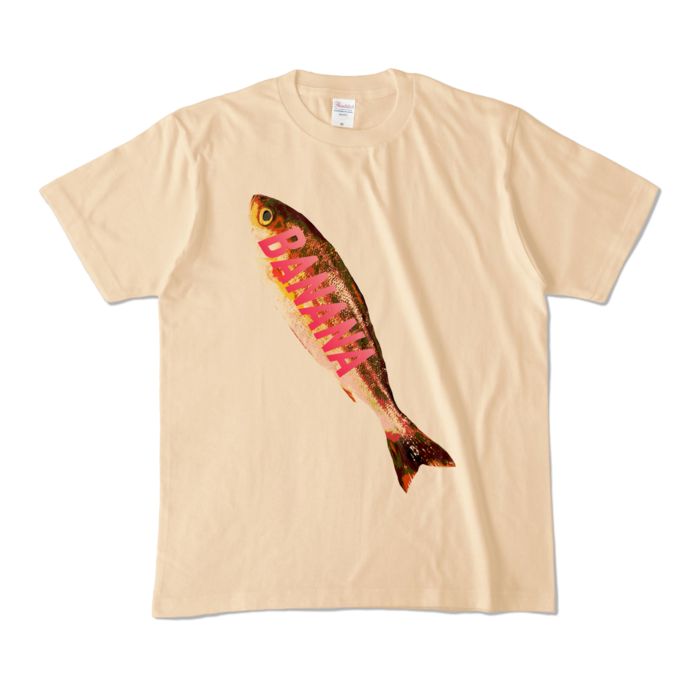 カラーTシャツ - M - ナチュラル (淡色)