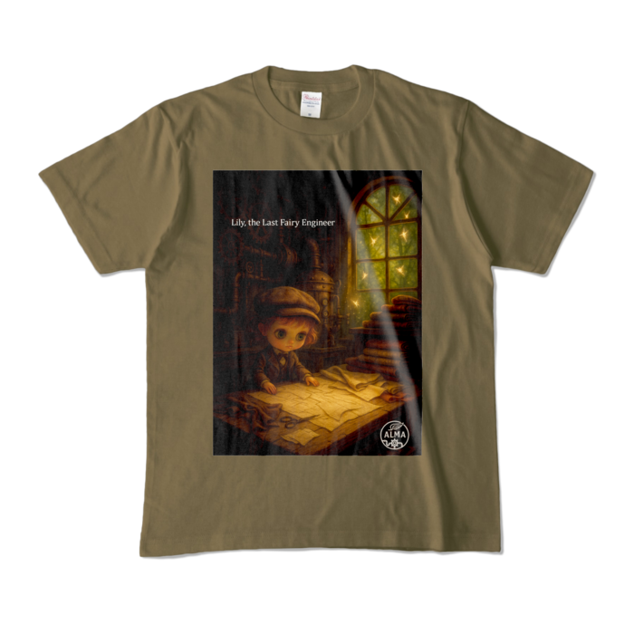 カラーTシャツ - M - オリーブ (濃色)