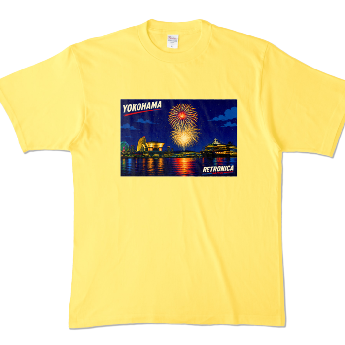 カラーTシャツ - XL - イエロー (濃色)