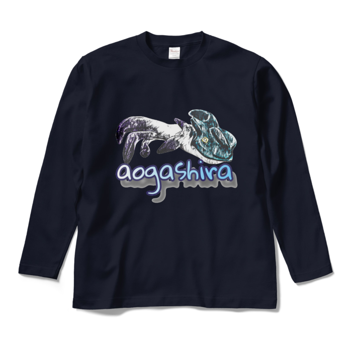 ロングスリーブTシャツ - M - ネイビー
