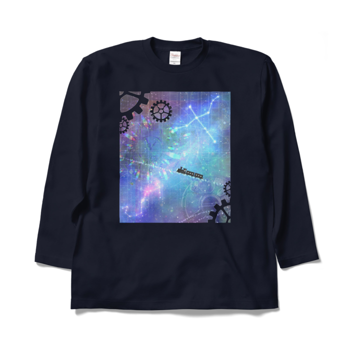 ロングスリーブTシャツ - XL - ネイビー