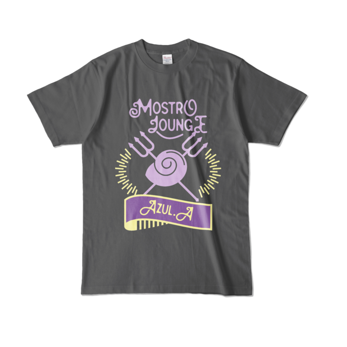 カラーTシャツ - L - チャコール (濃色)