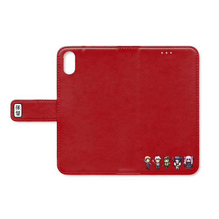 手帳型iPhoneケース - iPhone XS / X - ストラップ穴 なし